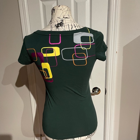 LAND VAN JEANS All along in possession At ease of volitation in my love y2k tee - Picture 3 of 5